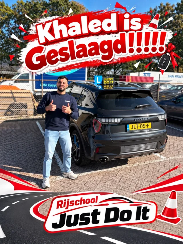 Gefeliciteerd Khaled met het behalen van je rijbewijs! 🥳👏
Wil jij ook snel slagen en met vertrouwen rijden?
Schrijf je vandaag nog in bij Rijschool Just Do It! ✅

✔ Professionele begeleiding
✔ Duidelijke uitleg
✔ Flexibele lestijden
✔ Hoog slagingspercentage

📍 Apeldoorn
🌐 www.rijschooljustdoit.nl
📧 info@rijschooljustdoit.nl
📞 0685511394

⏳ Wacht niet te lang — schrijf je snel in en begin jouw rijavontuur vandaag nog!  #Apeldoorn #RijschoolApeldoorn #RijbewijsHalen #Geslaagd #Autorijles RijschoolJustDoIt SnelSlagen LerenRijden Deventer Zutphen Arnhem Gelderland Rijinstructeur PraktijkExamen RijdenMetVertrouwen 🚗💨🏆